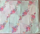 Floral printed handloom lenin saree
