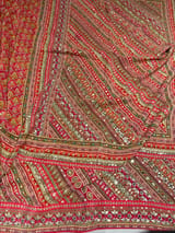 Designer Printed Crepe Silk Saree
