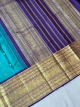Emerald Green vintage kanjeevaram saree : S62F158
