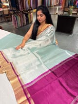 Pastel Blue Handloom Tissue