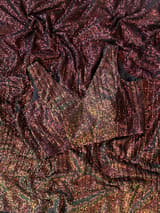 Georgette sequence saree with stitched blouses