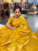 Mustard Kanchi Soft Drape Saree SS50200