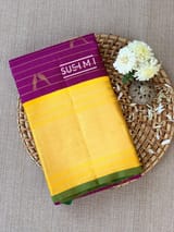 Purple vaira oosi vintage kanjeevaram saree : S62F149