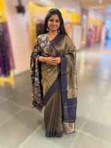 Antique Banarasi Tissue with Designer blouse SS50384