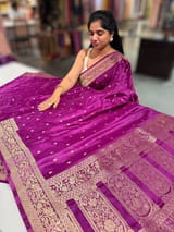 Majenta Mashru Silk Saree SS50532