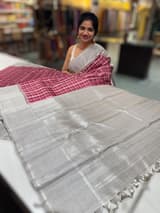 Burberry Style Vintage Checks kanjeevaram SS50163