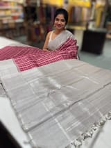 Burberry Style Vintage Checks kanjeevaram SS50163