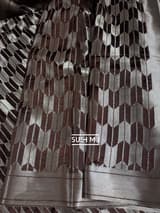 Coffee Brown Banarasi chinia brocade saree SS5090