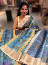 Pure handloom Printed Silk Kota SS50549