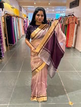 Pink Handloom Tissue