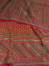 Designer Printed Crepe Silk Saree