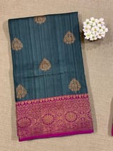 Pure handloom Banarasi Tussar Saree