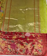 Pure Handloom Real Zari Kota Paithani Saree