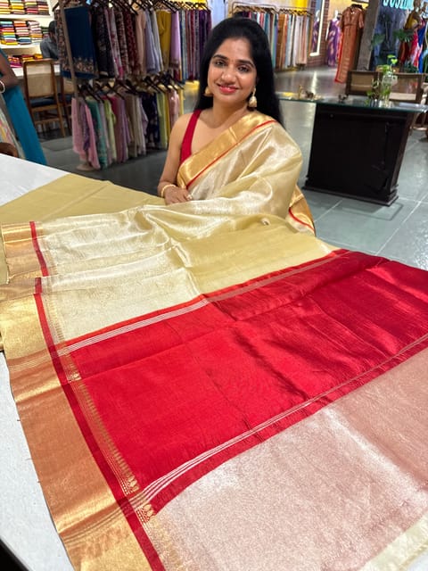 Pastel Yellow Handloom Tissue