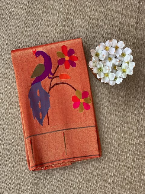 Pure Handloom Paithani Tissue Blouse