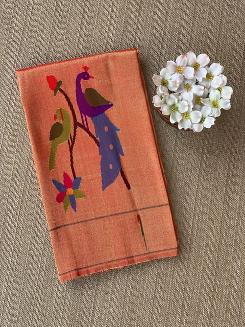 Pure Handloom Paithani Tissue Blouse