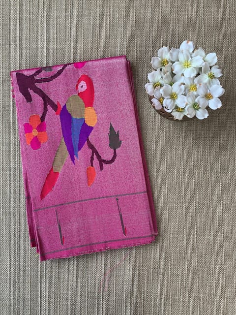 Pure Handloom Paithani Tissue Blouse