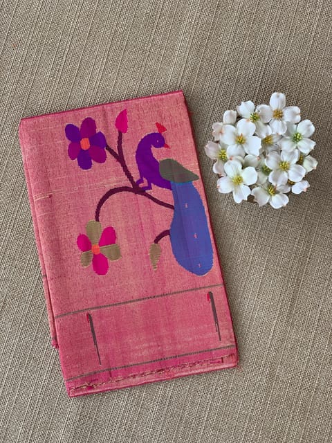 Pure Handloom Paithani Tissue Blouse