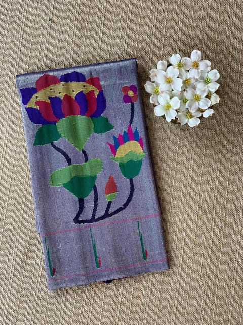 Pure Handloom Paithani Tissue Blouse