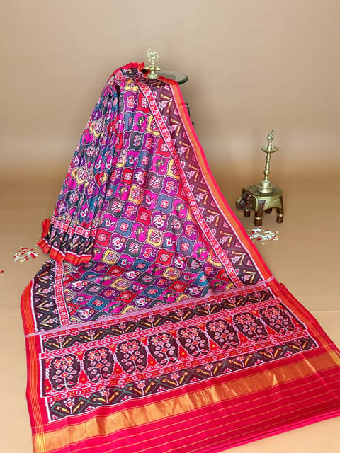 Multi-Colour Patan Patola Saree