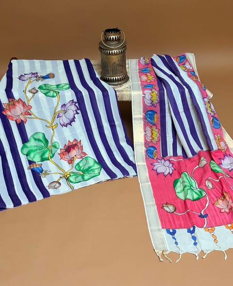Pen Kalamkari 2-Pc Suit Set