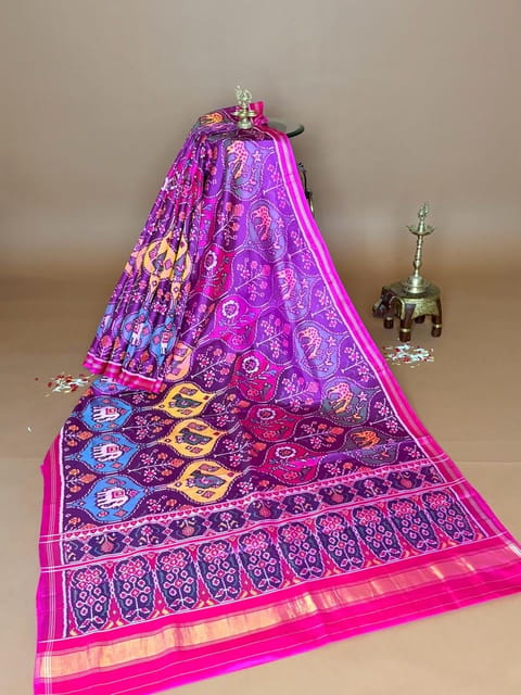 Multi-Colour Patan Patola Saree