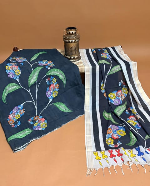 Pen Kalamkari 2-Pc Suit Set