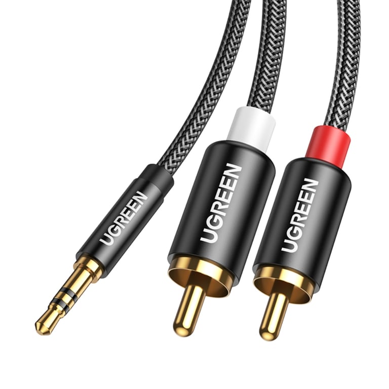 GENERICO Cable Audio Alargador Auxiliar Jack 3.5mm 1.5 Metros