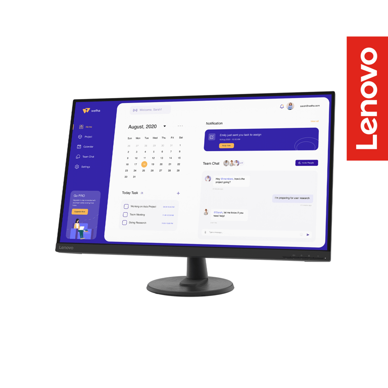 LENOVO - Monitor Lenovo ThinkVision C32u-40 Negro