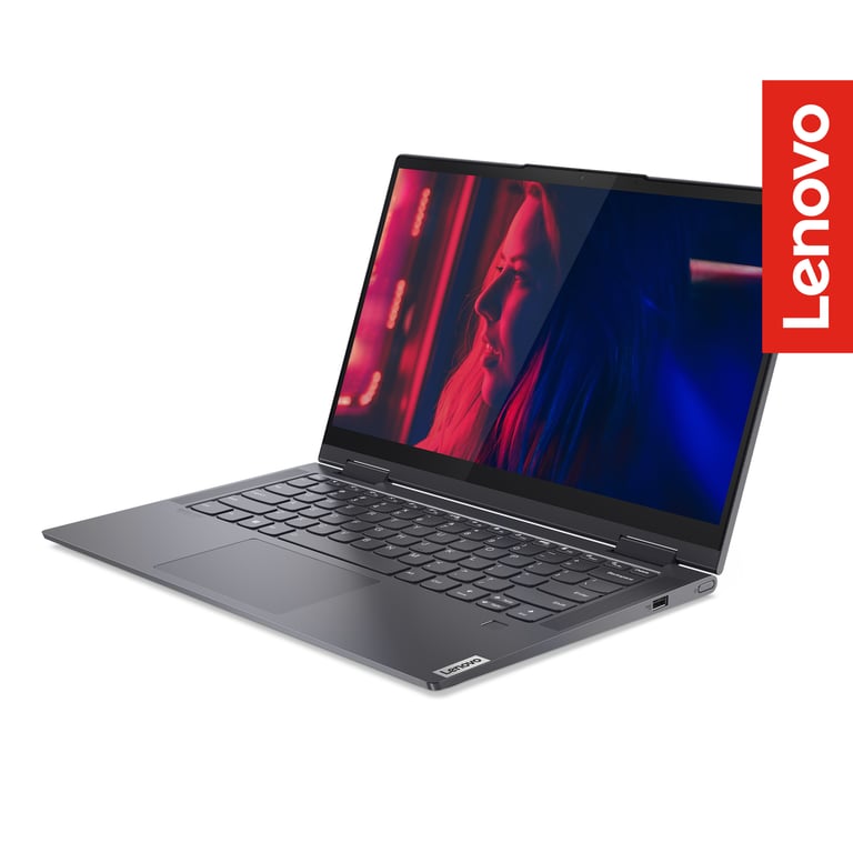 Portátil Lenovo AMD Ryzen 7 16GB 512GB Yoga 7 G8 14” Gris LENOVO ...