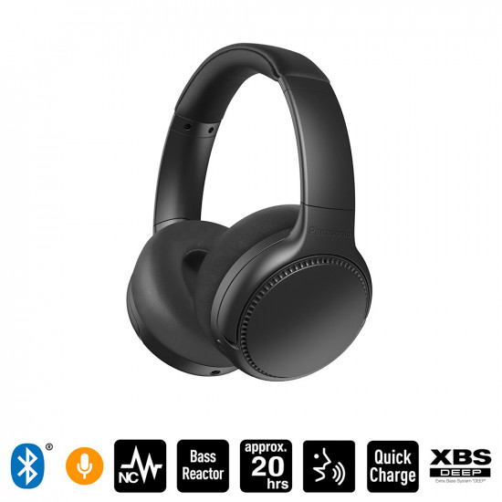 Audífono Panasonic Bluetooth Extra Bass HF420 50 Horas