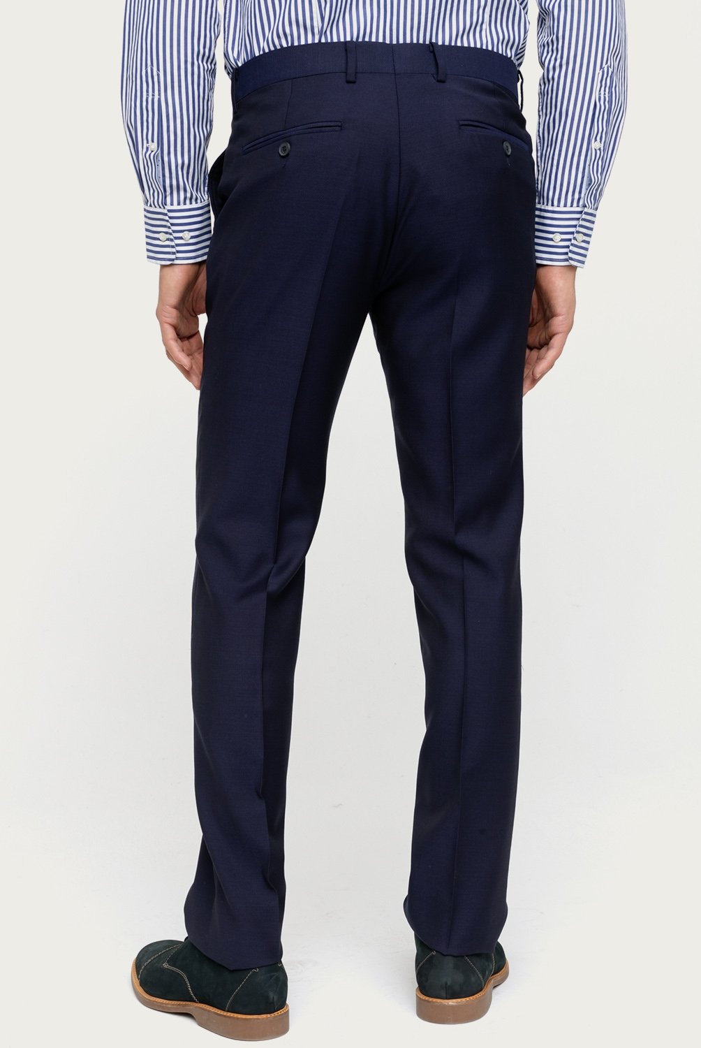 LA MARTINA - Pantalón Formal Lana Regular Fit Hombre La Martina