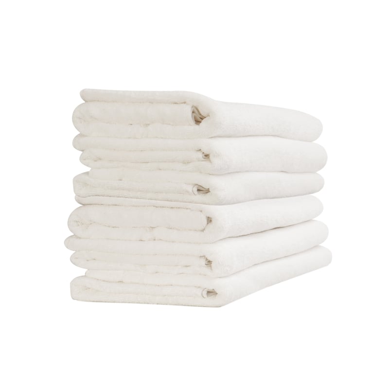 GENERICO Set 6 Toallas De Baño Algodón Suaves Secado Rápido 50x100