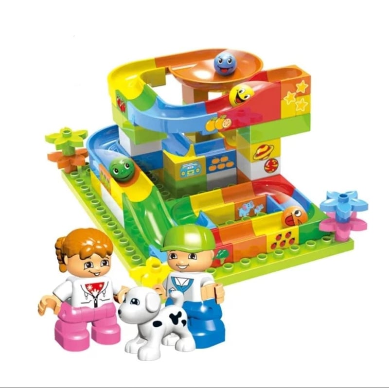 Bloque Didactico construccion tobogan 72 pcs Comp Lego Duplo Sodimac Chile