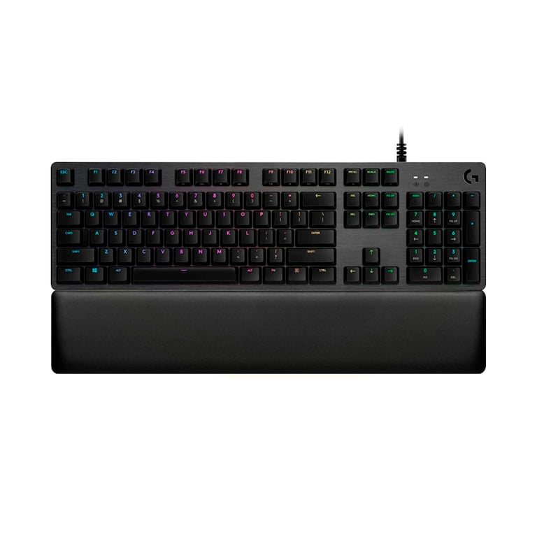 LOGITECH Teclado Gamer Logitech G513 Carbon SW GX Brown RGB USB Inglés ...