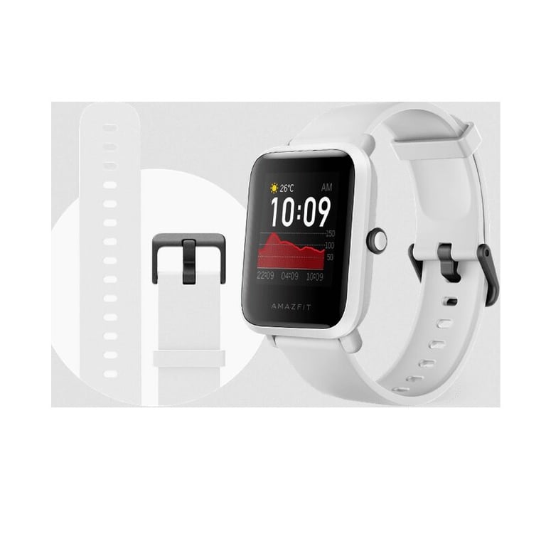 Smartwatch amazfit bip s white rock hotsell