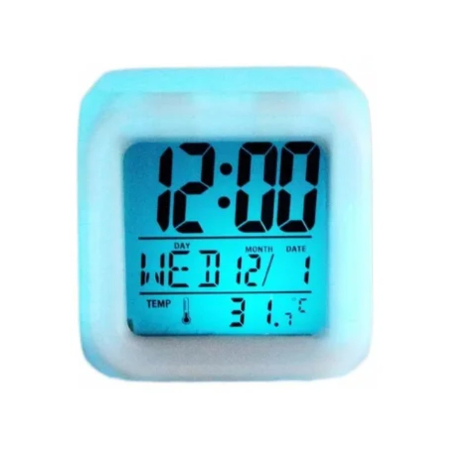 Reloj shops cubo led instrucciones