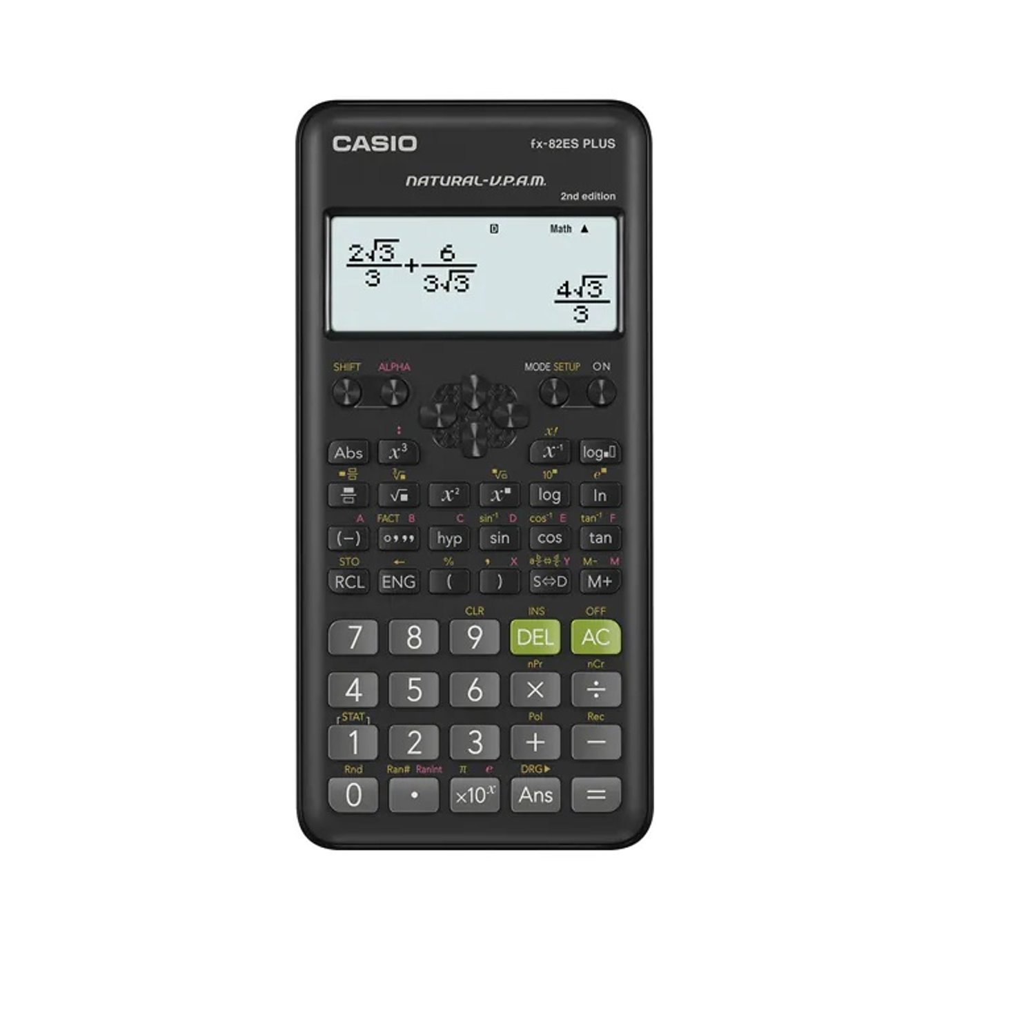 CASIO Calculadora Cientifica Casio Fx 82 ES LA Plus Negra VERSION II falabella