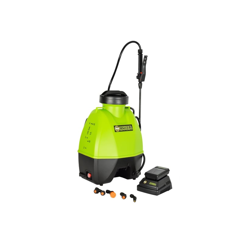FOREST AND GARDEN PULVERIZADOR de ESPALDA INALAMBRICO 15 Lts 18V PFR FOREST AND GARDEN falabella