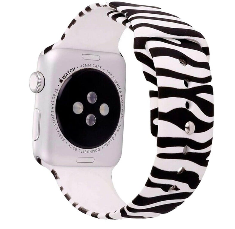 SPACEZAT Correa Compatible con Apple Watch Print Zebra 38/40mm ...