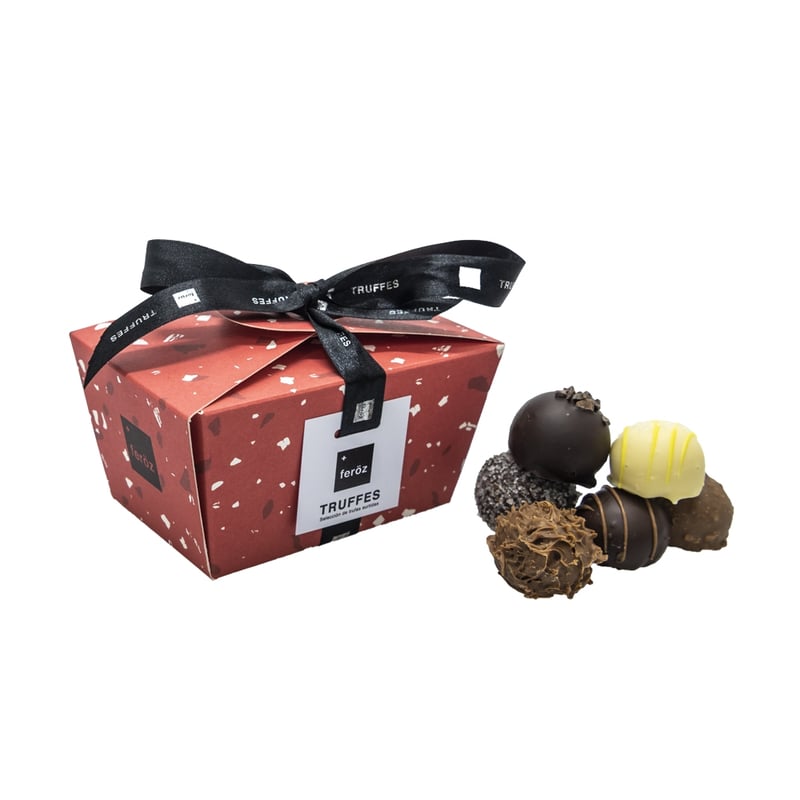FEROZ - Caja Truffes de chocolate 12 unid.