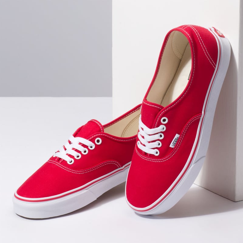 Zapatillas vans rojas mujer sale