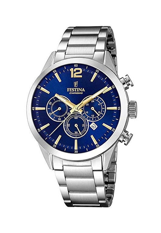 FESTINA Reloj F20343/2 Festina Azul Hombre Timeless Chronograph ...