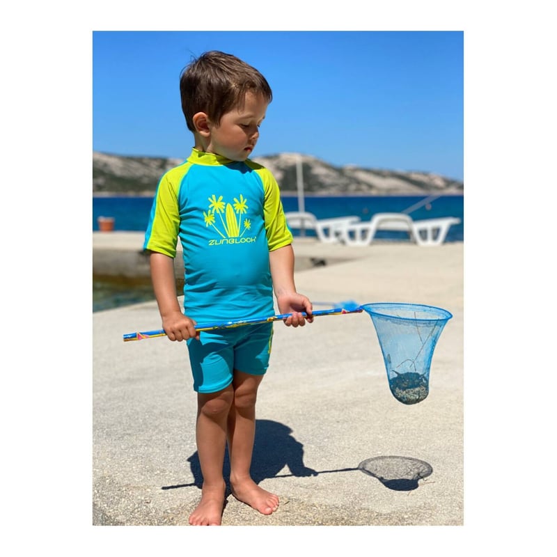 Traje de baño con polera shop
