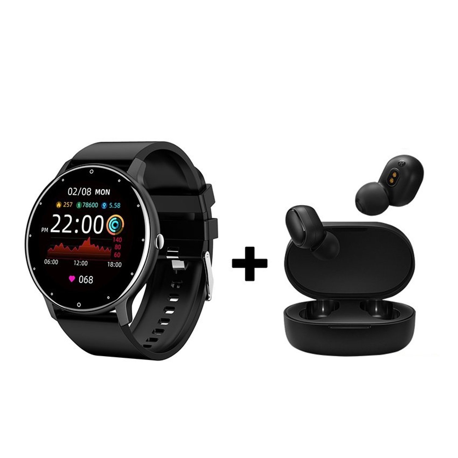 XIAOMI Audifonos Bluetooth Xiaomi Airdots 2 Smartwatch ZL02D falabella