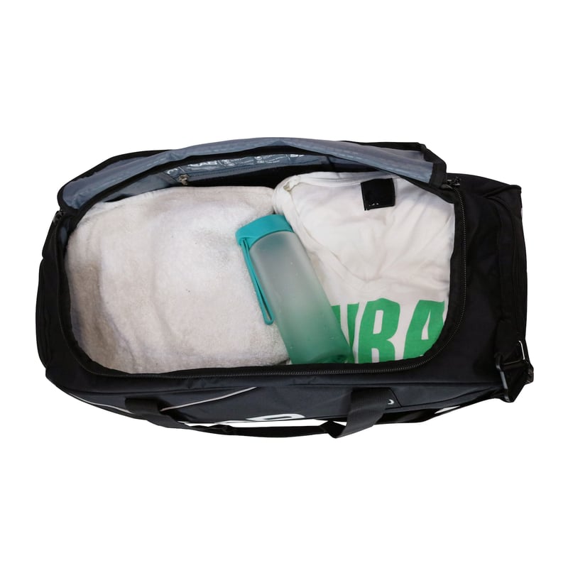 Bolso Deportivo New Combat 55 Negro Plata Head Sodimac Chile
