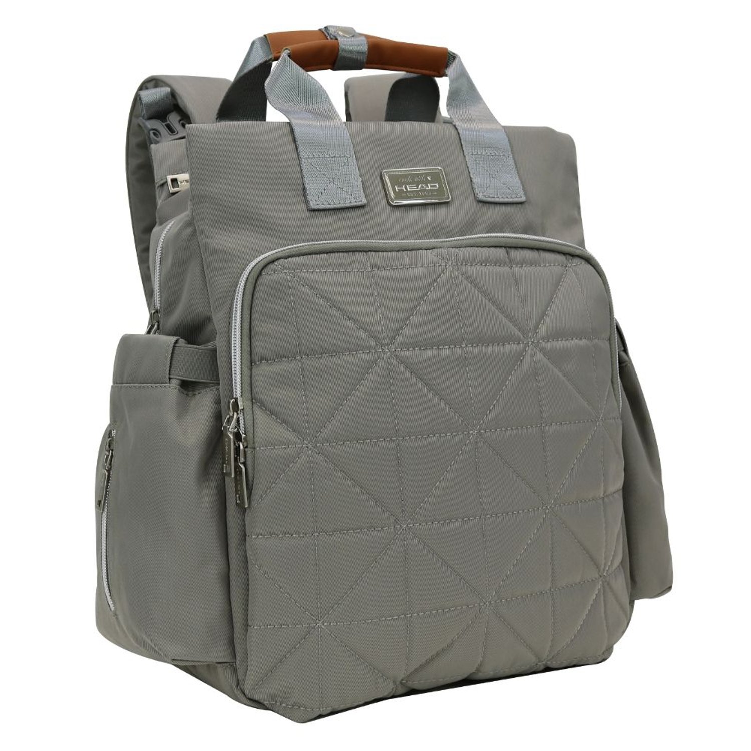 HEAD Mochila Panalera Maternal Bloom New Gris Head falabella