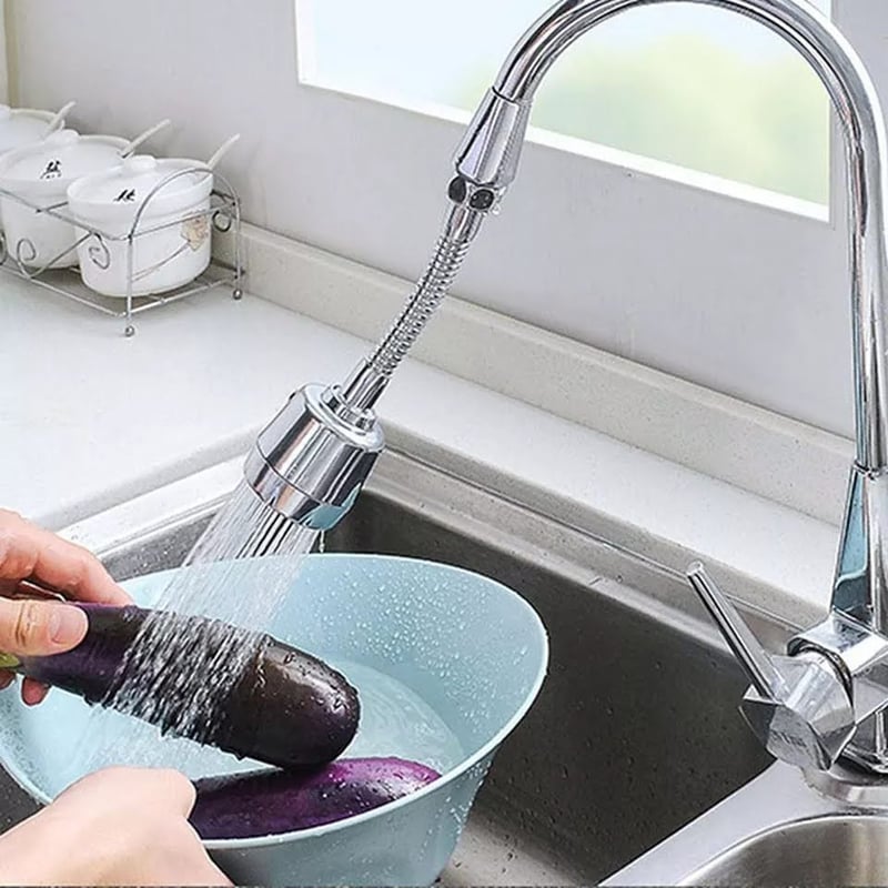 Extension Flexible 360 Para Grifo Lavaplatos Llave Cocina