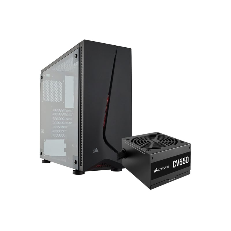 CORSAIR Gabinete Corsair Spec05Negro Cfuente de apoder de CV550 ...