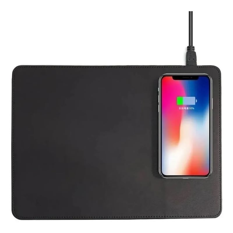 ANDOWL - Mouse Pad Con Cargador Inalámbrico Tecnología Qi 10w Andowl